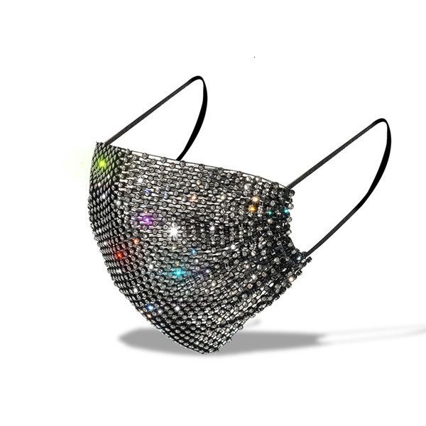 

ump64u dhl fashion bling sequins protective pm2.5 dustproof mouth cover washable reuse face mask elastic earloop m n