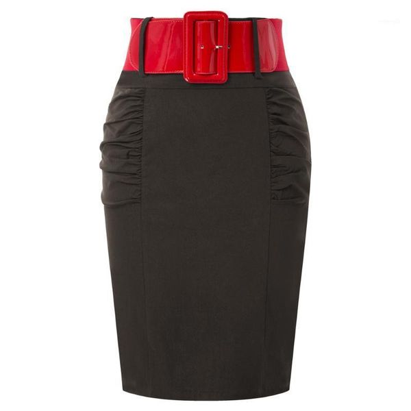 

women\\\\'s women\\\\'s skirt ladies spring 74%rayon+24.4%nylon+1.6%spandex fashion1, Black