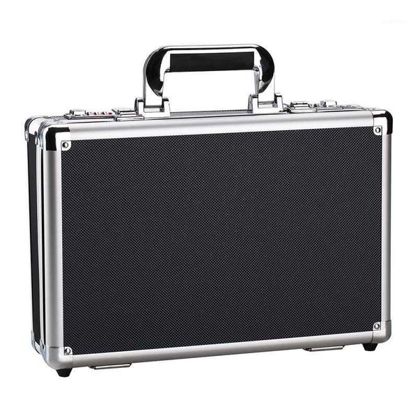 

aluminium flight carry case bronze camera tool case portable travel camera storage box1