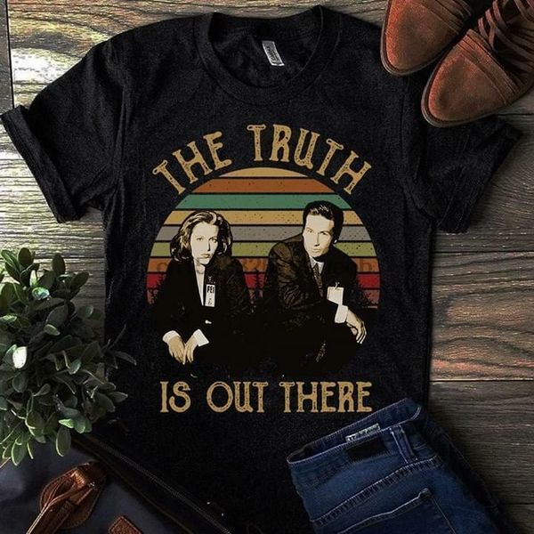 

the x file the truth is out there vintage menblack t shirt cotton s 4xl sport hooded sweatshirt hoodie