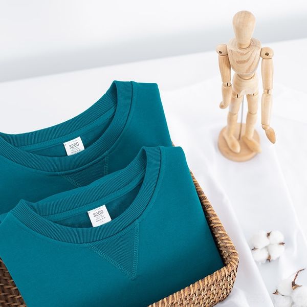 

tsqlc 320g green autumn korean sweatersweater pullover cotton basic pullover sweaterstyle men and women couple bird 9cfka, Black