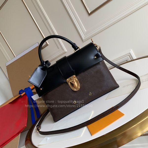 

sold fashion 25cm genuine leather women luxurys designers shoulder bag designers classic handbag bag n