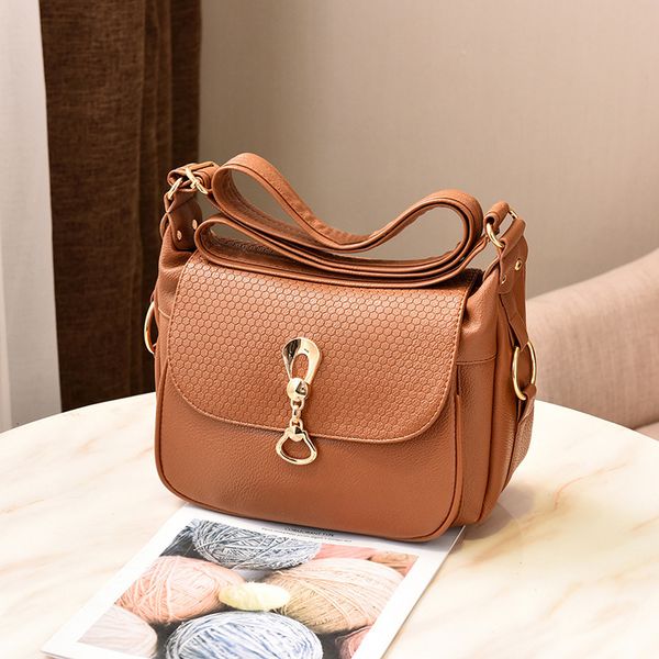 

hbp non-brand new women's bag new high capacity one shoulder messenger bag women's backpack middle aged mother sport.0018