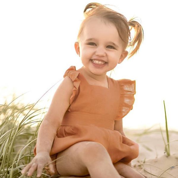 

baby clothes summer organic cotton romper baby girls jumpsuit newborn playsuit toddler rompers baby girl and boy romper clothes t200706, Blue