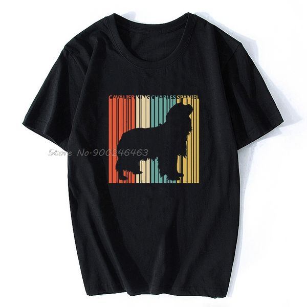 

sport men t-shirt vintage 1970s cavalier king charles spaniel dog owner gift tshirt women t shirt cotton tees hip hop harajuku