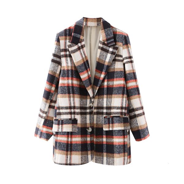 

2021 new autumn europe and the united states women's case grain cloth dt27709-1 female suit jackets a82n, Black;brown