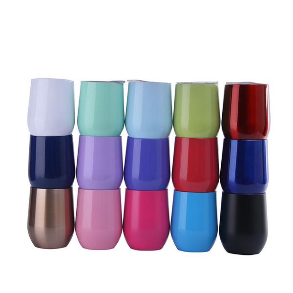 

стена чай bpa swig пиво питьевой путешествия двойной milk кружка форма творческий яйцо свободной продажи 9oz чашки кофе горячего вина из нер