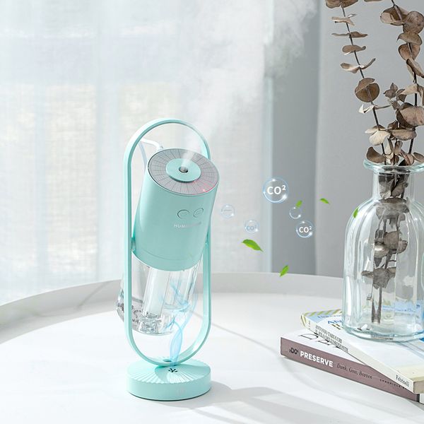 

200ml humidifier led light ultrasonic mist maker portable aroma diffuser 360 angle spray air humidifiers usb for home office 1012