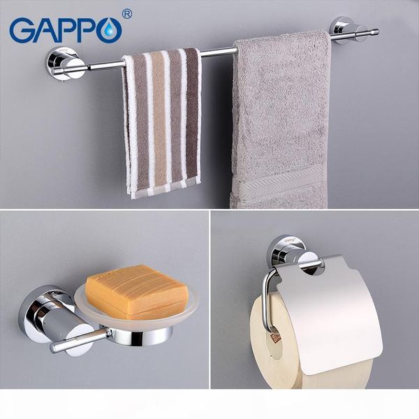 

gappo bathroom accessories towel bar paper holder double toothbrush holder bath towel back towel ring bathroom sets bbycuf packing2010