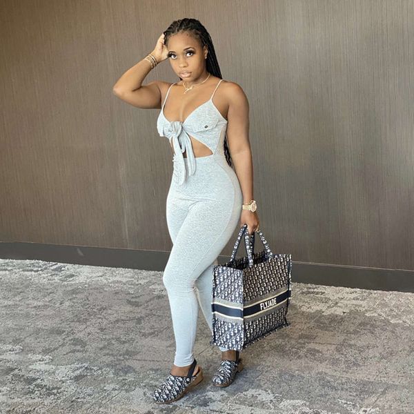 

2020 summer new women's suspender sports jumpsuit, Black;white