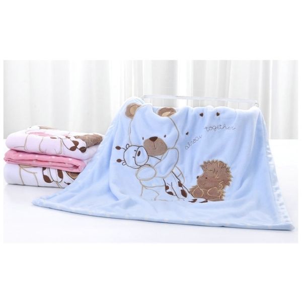 

new genuine blanket baby swaddle 75*75cm wrap newborn super soft kids bedding diaper akx15 y201009
