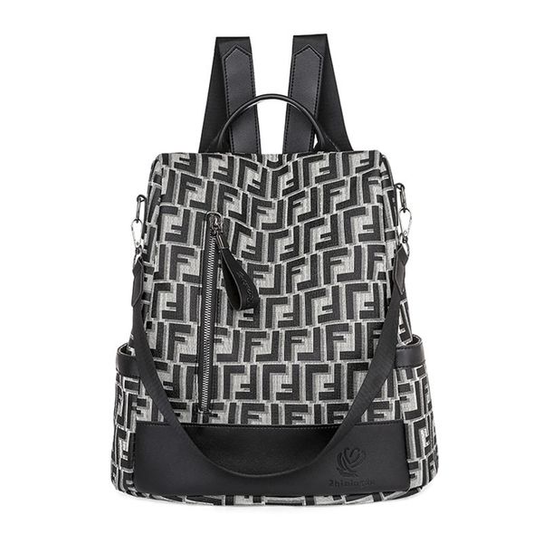 

sale 90% off fashionable new simple leisure women's shoulder bag large capacity trendy letter printed backpack travel smul