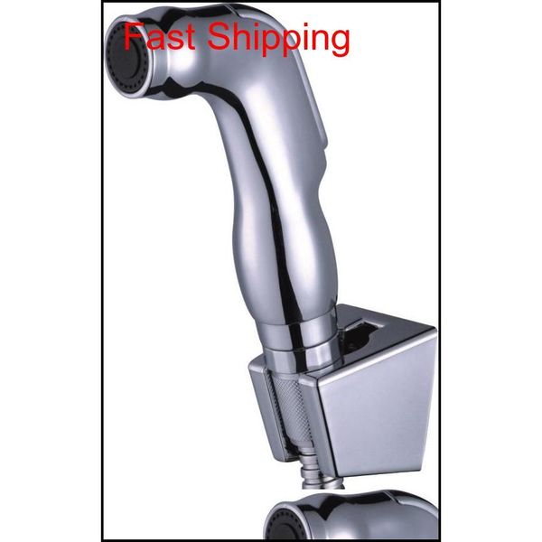 

chrome hand held shattaf hygience shower douche kit bidet spray diap jllbdk bdebag
