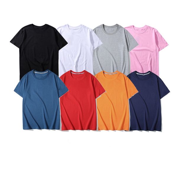 

2021 new luxur embroidery tshirt classics personalized men and women design t-shirts female tshirts black and white, White;black