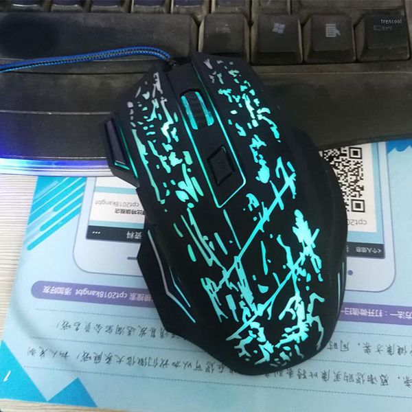 

mice gamer mouse 5500 dpi 7 button led optical wired usb game silent/sound mause for pc computer pro gamer1