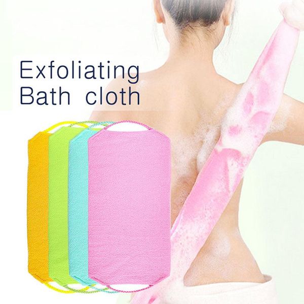 

shower exfoliating back scrubber men women long bath towel deep clean skin hjl2019