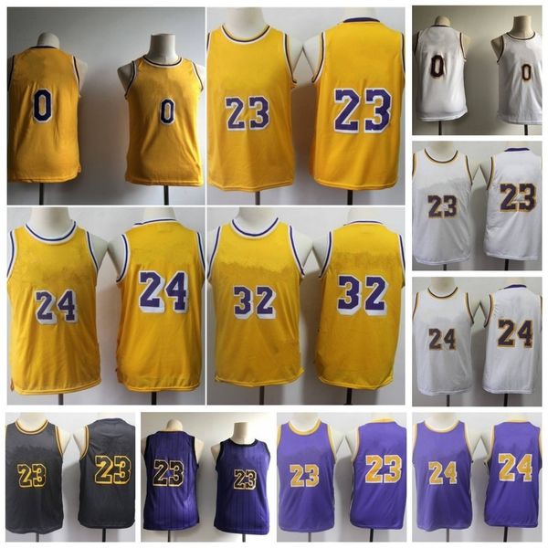 

youth kids 23 jersey 24 0 kuzma purple city black basketball stitched size s-xl