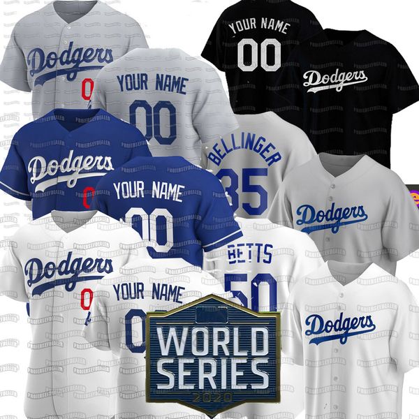 

youth mookie betts los angeles 2020 world series cody bellinger gavin lux kershaw justin turner price muncy pederson buehler seager jersey, Blue;black