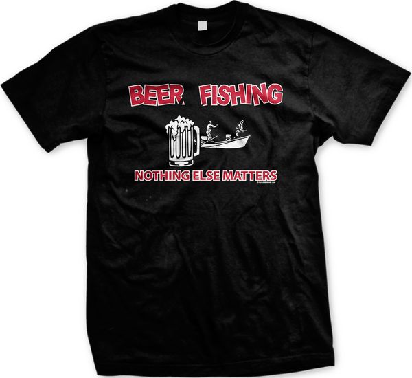 

beer & fishing nothing else matters fisherman funny cool casual pride men fashion sport hooded sweatshirt hoodie t shirt