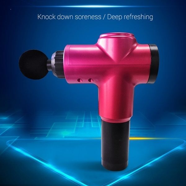 

2021 new handheld brushless muscle body massage gun muscle deep electric massage gun factory price lithium battery fitness equipment