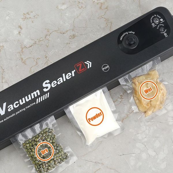 

vacuum food sealer 220v/110v matic commercial household food vacuum sealer packaging machine include 10 bbykhs