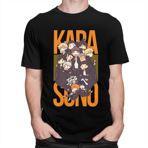 

cool team karasuno round neck short sleeve haikyuu printed slim fit tee manga apparel merch sport hooded sweatshirt hoodie men t shirt