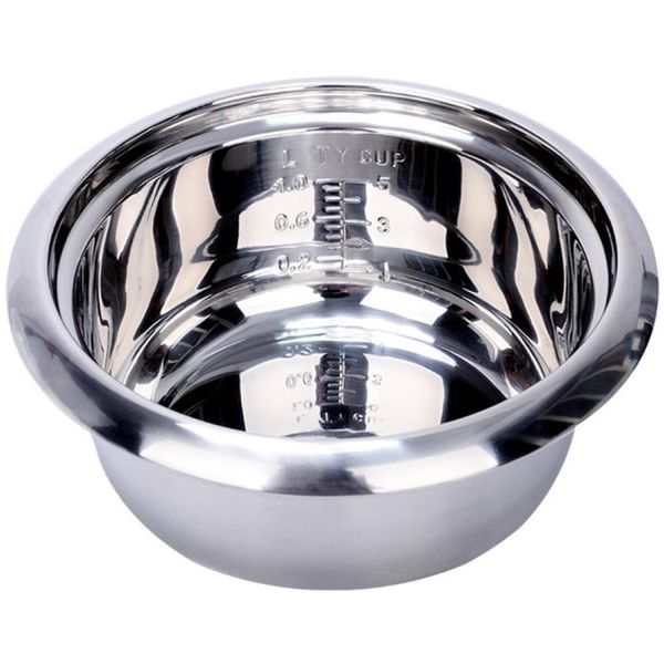 

stainless steel electric rice cooker double bottom food-grade liner household vintage rice cooker capacity5l