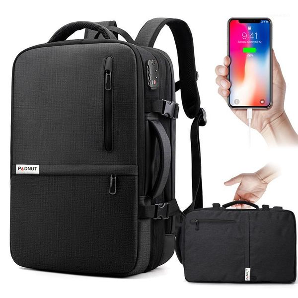 

anti theft backpack men women lapbagpack mochila usb charging mens bag for men travel business school bags male black bag1