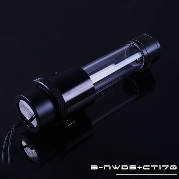 

18w d5 combo pump + reservoir maximum 5000 rpm / flow lift 3.8 meter / 1100l/h water cylinder tank length 170mm