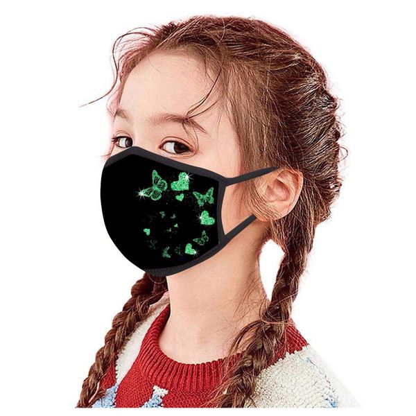 

kids children outdoor cotton mouth masks butterfly washable reusable face masks mouth warm dustproof cotton face mouth muffle wmtdih