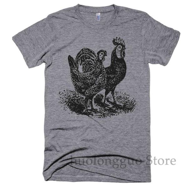 

chickens rooster and hen farmers living on a farm animal illustration gifts for womens graphic tees sport hooded sweatshirt hoodie t shirt