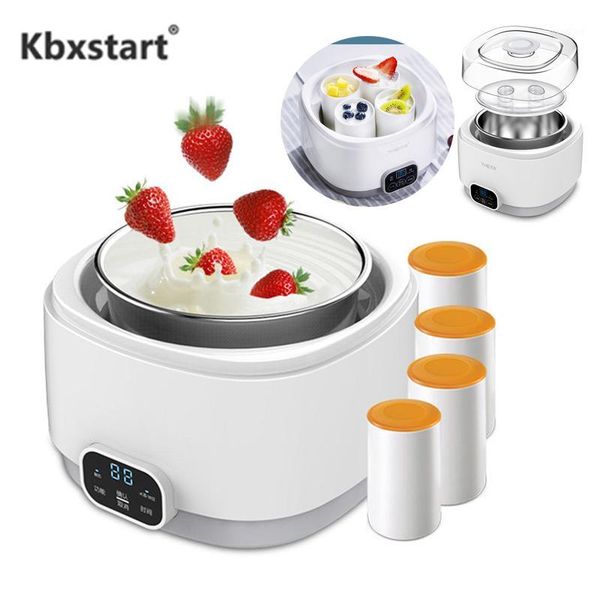 

220v electric yogurt maker machine mini auto natto rice wine 3 in 1fermentation multifunction yogurt diy tool joghurtmaschine1