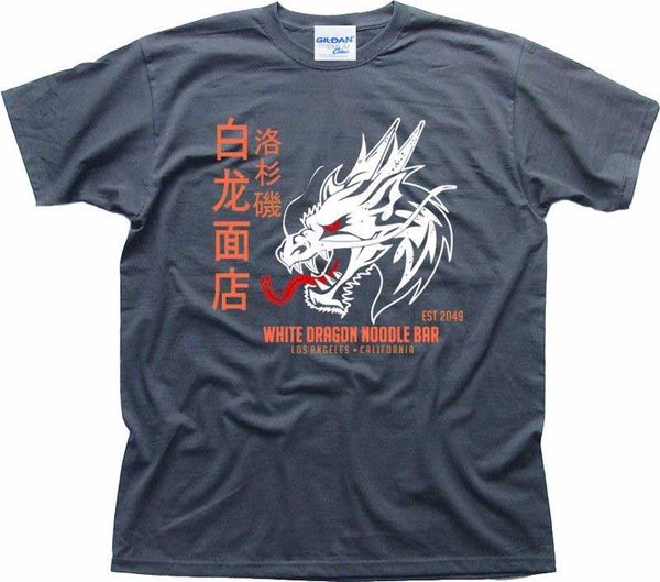

2020 new 100% cotton funny o neck t shirt white dragon noodle bar blade grey t-shirt printing sport hooded sweatshirt hoodie