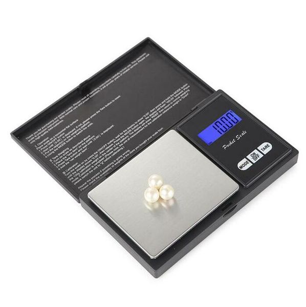 Bilancia digitale tascabile Bilance pesapersone Moneta d'argento Gioielli con diamanti in oro Pesare senza batteria Bilancia elettronica YL1383