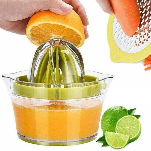 

manufacturers direct sales orange lemon juicer manual hand squeezer & measuring cup and graterdomestic portable