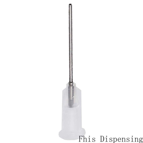 

19g 1 inch w/iso standard precision passivated s.s dispense tip with pp safetylok hub glue dispensing needle tips