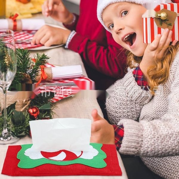 

zqawl new tissue christmas towel candy gift set creative paper gift christmas candy new decoration 204 ldam7