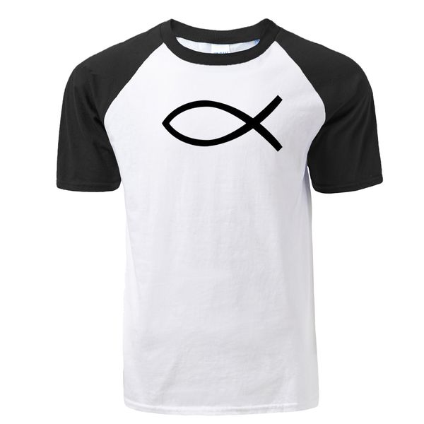 

new summer fashion jesus fish print t shirt mens funny short sleeve tees casual tshirt sport hooded sweatshirt hoodie