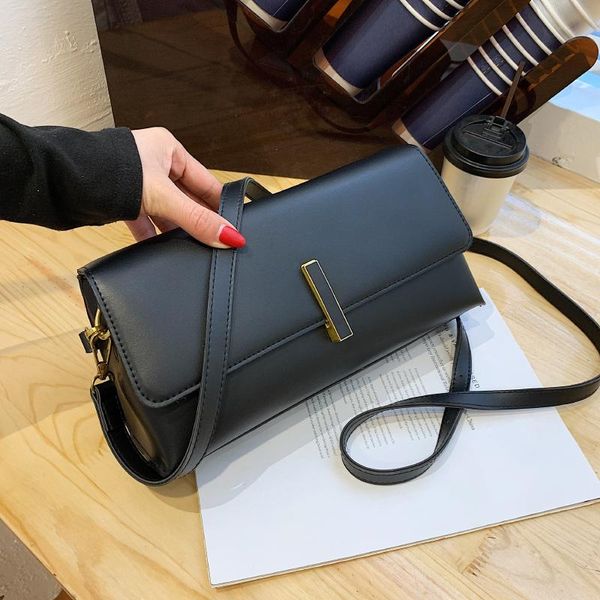 

cross body small black single shoulder underarm bag pu leather handbag 2021 crossbody totes women