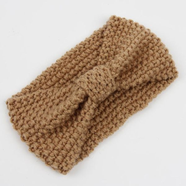

women knitted cotton hairband diy crochet cross bowknot headband hairband winter ear warmer headwrap bandage hair accessories q sqclda