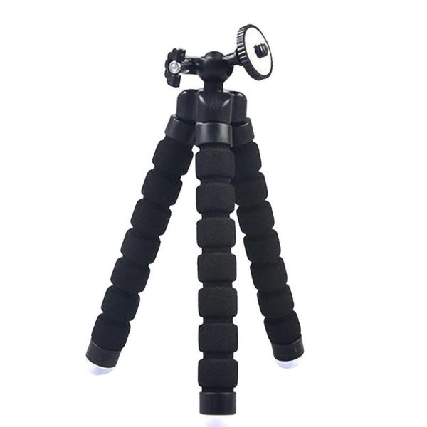 

for go pro xiaomi yi camera flexible foldable mobile phone holder bracket stand camera tripod mini sponge tripod jllvbx net_store