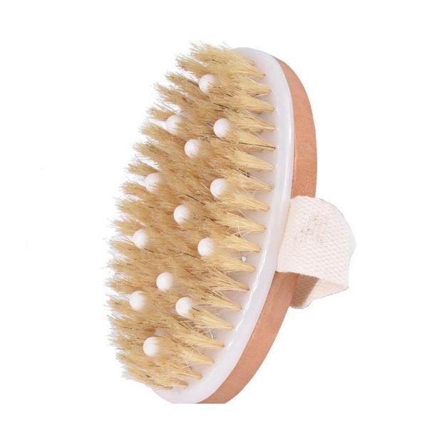 

ppr soft bead bristles shower brush dry skin body brush with natural boar bristles, which can remove dead skin, body brush for men and