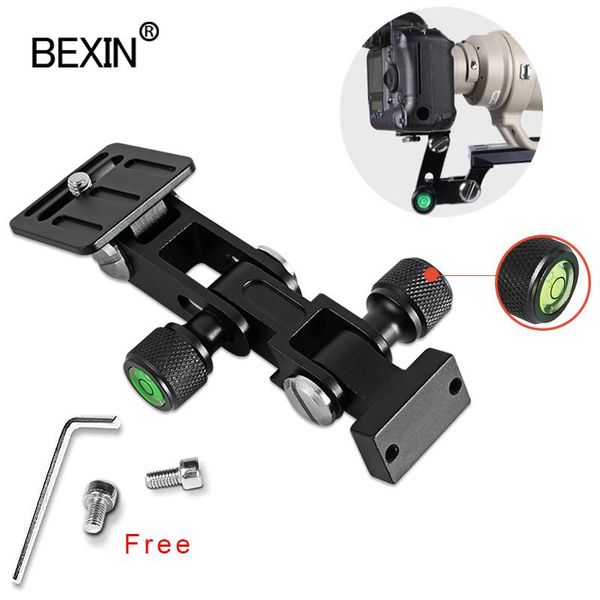

long telep zoom lens retractable foldable quick release bracket camera focus lens support for manfrotto arca swiss plate