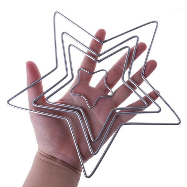 

star metal dream catcher dreamcatcher ring macrame craft hoop diy accessories h7ed1