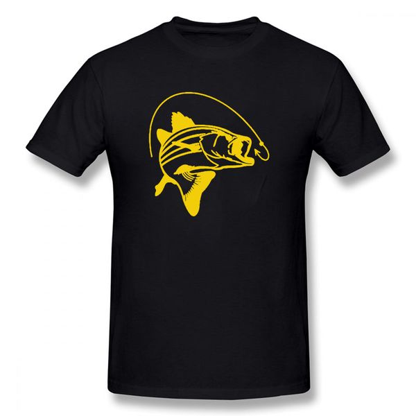 

sport summer new carp hooked on fish fisherman funny t shirt men short sleeve cotton cartoon t-shirt