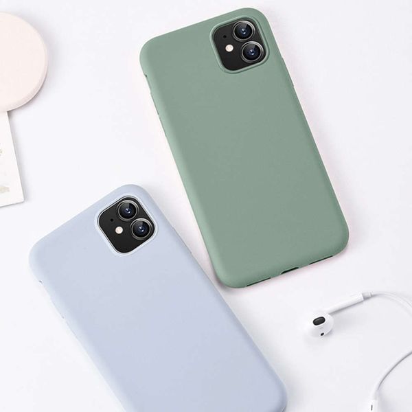 

de2w3sd15 colors matte soft tpu silicone shockproof phone cover case for iphone 11vip