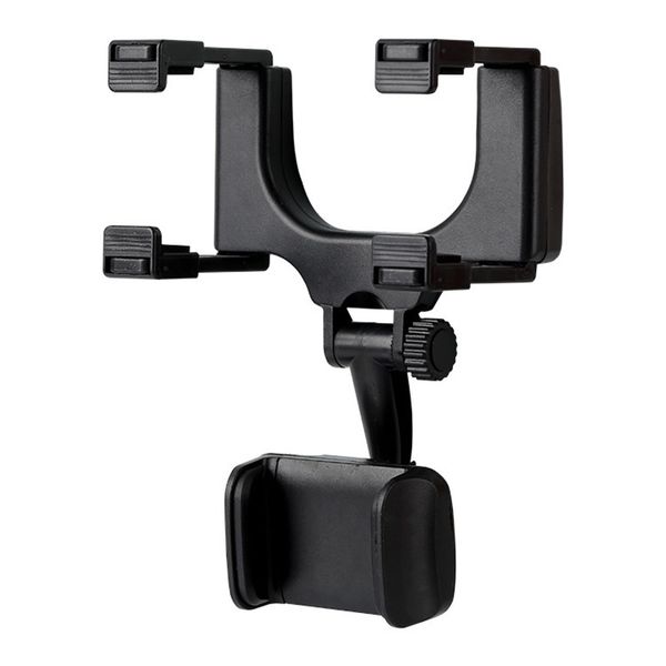 

360 adjustable universal mobile phone holder with car auto rearview mirror bracket cell phone holder bracket stand for iphone 12 11 pro max