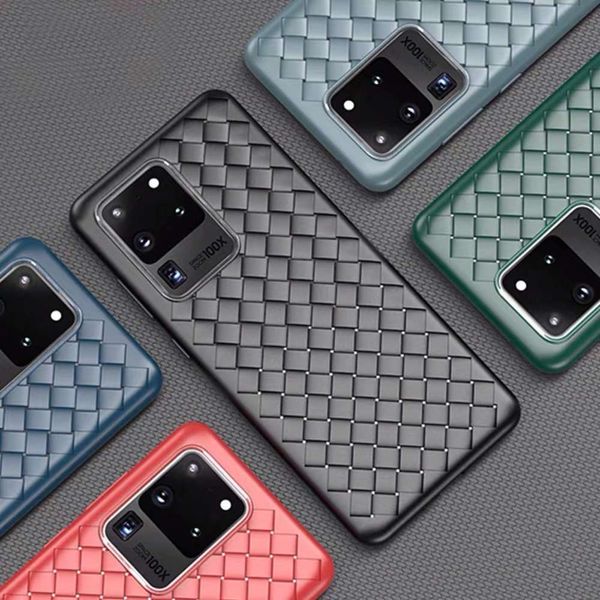 

bgsamsung galaxy s20 ultra s10 plus luxury breathable silicon sheath, samsung note 10 plus ultra thin soft sheathza