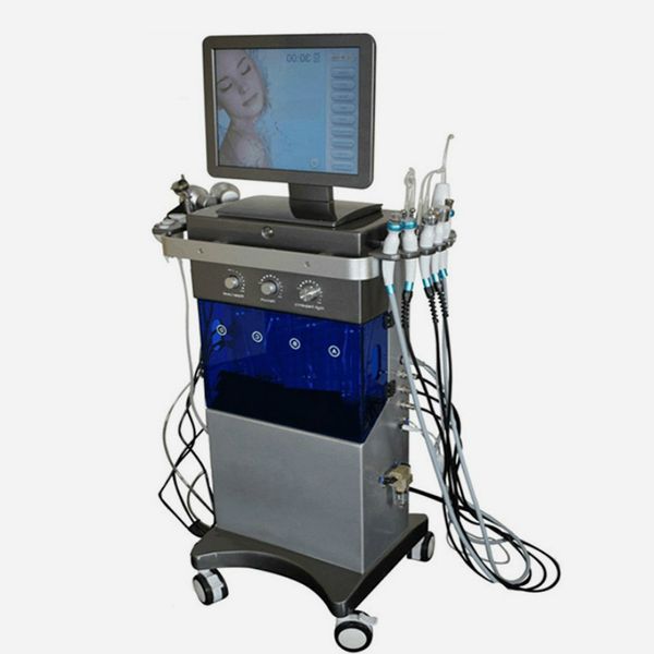 

новые hydrafacial машина шелушения кожи микродермабразия с кожей скруббер воды распылитель hydro дермабразия красоты инструмент