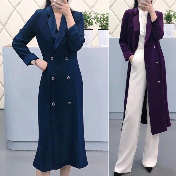 

женская одежда quu dong the cargo doubleding blockbuster triacetate creativeate morality dress long, Black;gray